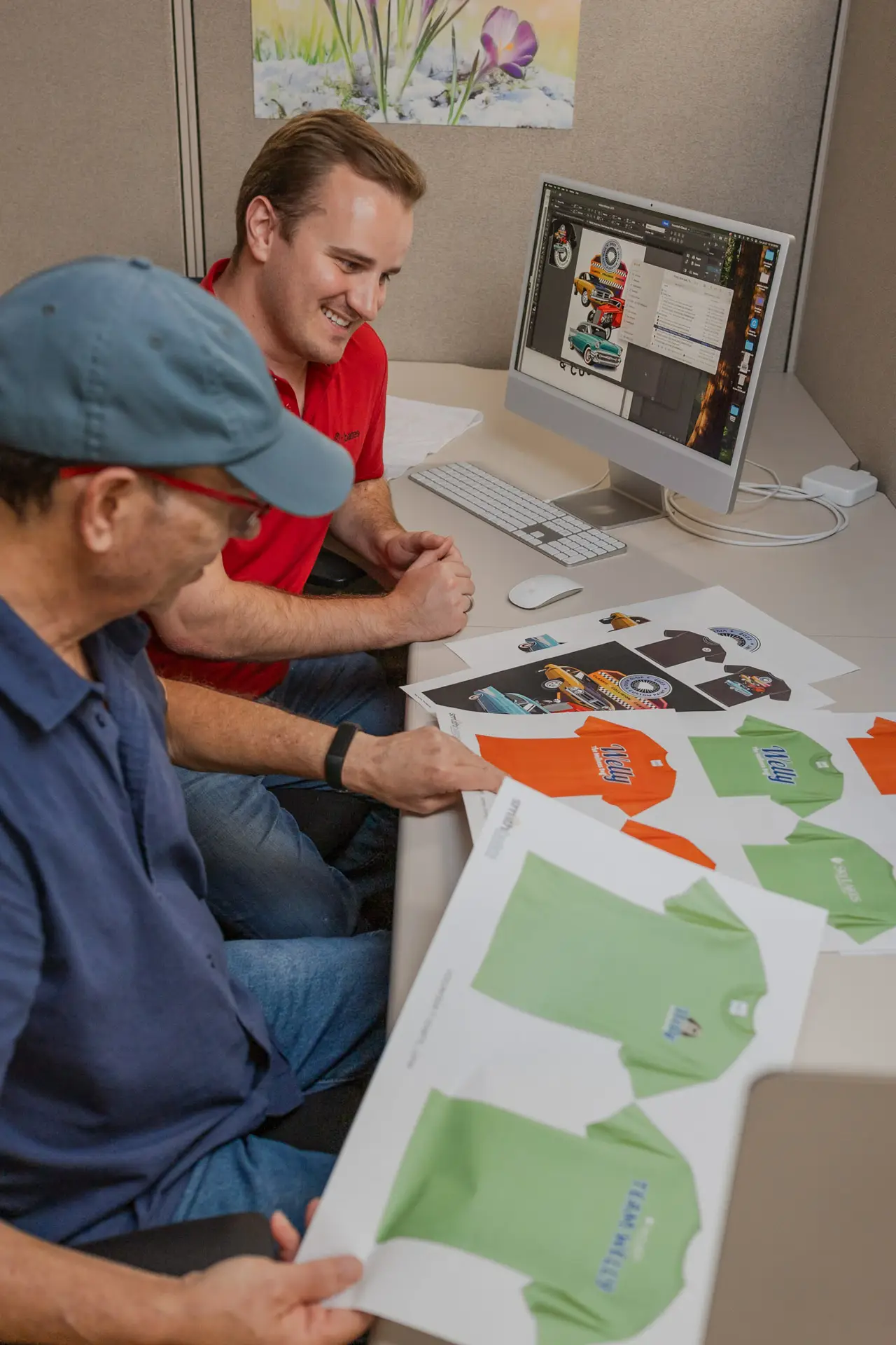 Custom Branded Apparel | Logo apparel by SmithBates Marcomm Solutions | Design Process