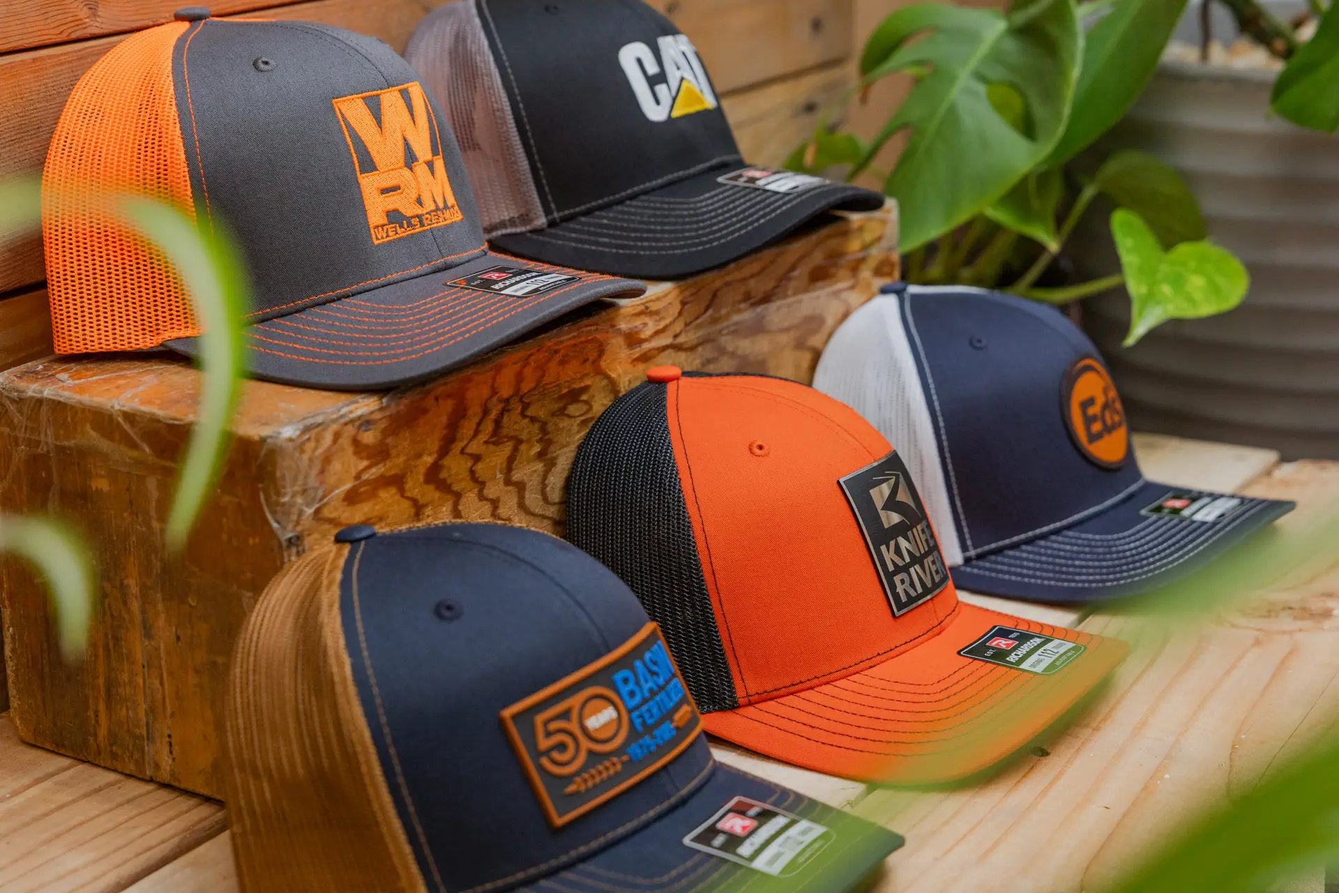 Custom Branded Apparel | Logo apparel by SmithBates Marcomm Solutions | Trucker Hats